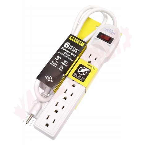 Photo 1 of P010772SL : Shopro Power Bar with Surge Protector