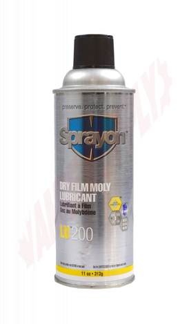 Photo 1 of S00200 : Sprayon LU200 Dry Film Moly Lubricant, 311g