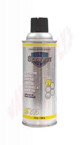 S00206 : Sprayon LU206 All Purpose Silicone Lubricant, 283g | AMRE Supply