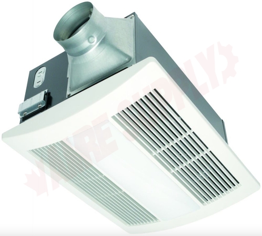 Panasonic Whisperwarm Exhaust Fan With, Panasonic Whisper Quiet Bathroom Fan With Light Manual