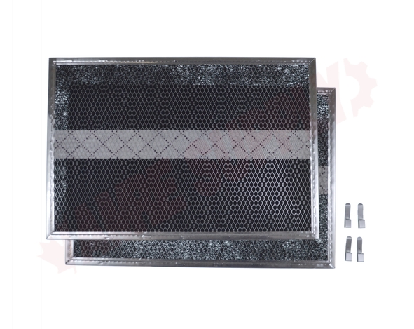 Photo 2 of HPF24 : Broan Nutone Range Hood Charcoal Filter, 15.725” x 10.875” x 0.375”, 2/Pack
