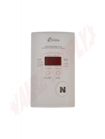 Photo 1 of 900-0076-05 : Kidde Plug In Carbon Monoxide Alarm With Digital Display, Battery Backup