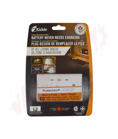 Photo 2 of C3010-CA : Kidde 10-Year Battery Operated Carbon Monoxide Alarm