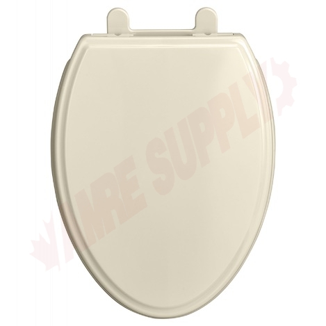 Photo 1 of 5020A65G.222 : American Standard Traditional Luxury Slow Close Toilet Seat, Elongated, Closed Front, Linen, with Cover
