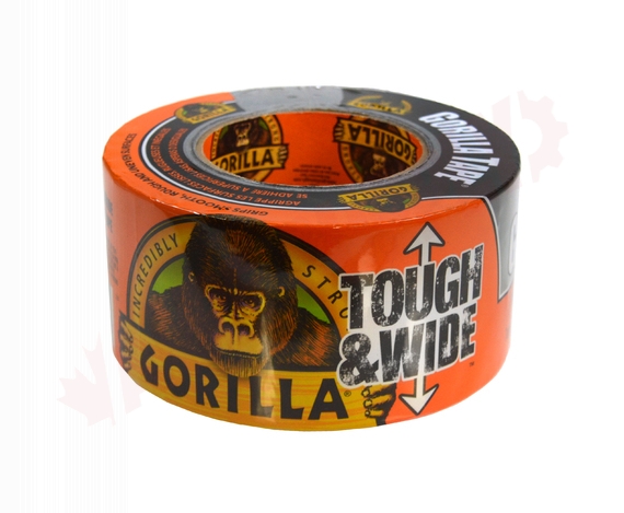 Photo 3 of 6003001 : Gorilla Glue Heavy Duty Tough & Wide Tape, Black, 2-7/8 x 90'