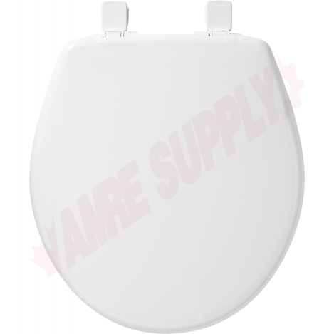 730slec 000 Bemis Toilet Seat Whisper Close Round Closed Front White With Cover Amre Supply - How To Repair Bemis Whisper Close Toilet Seat