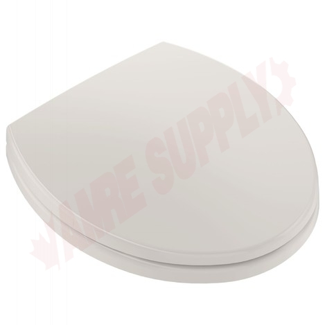 Photo 2 of SS113#12 : Toto Soft Close Toilet Seat, Round, Closed Front, Beige, with Cover
