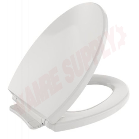 Photo 1 of SS114#11 : Toto Soft Close Toilet Seat, Elongated, Closed Front, Colonial White, with Cover