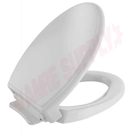 Photo 1 of SS154#11 : Toto Traditional Soft Close Toilet Seat, Elongated, Closed Front, Colonial White, with Cover