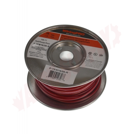 Photo 1 of P-TEW16/26-R : WiringPro 16/26 TEW Wire, 100', Red