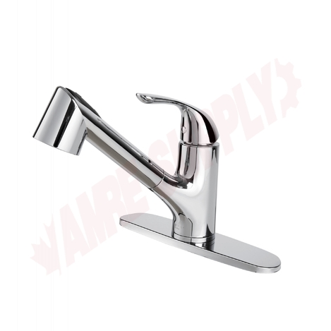 Photo 1 of FRYHUD00CP : Frederick York Hudson Pull-Out Kitchen Faucet, Chrome