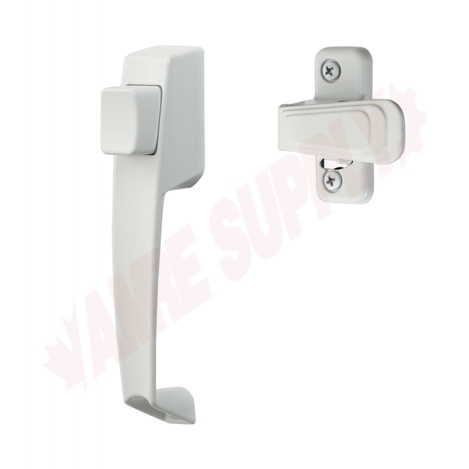 Photo 1 of BK311W : Ideal Security Push-Button Handle Set, White