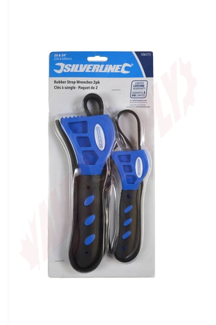 Photo 2 of 506315 : Silverline Strap Wrenches, 20 & 24, 2/Pack