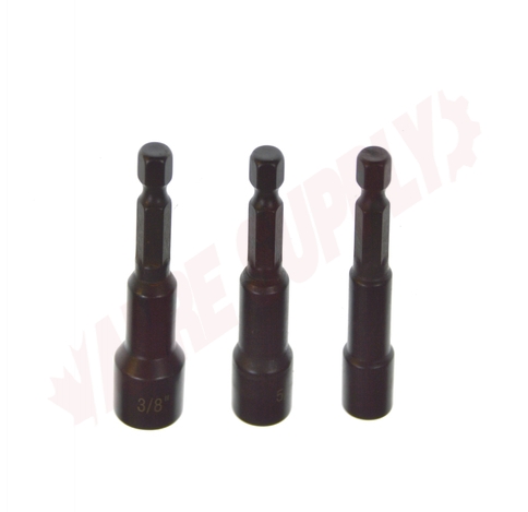 Photo 4 of 611131 : Silverline Magnetic Nut Driver Bits, 3 Piece