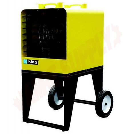Photo 1 of PKB2415-1-P-FB : King Electric Yellow Jacket Portable Unit Heater, 15kW