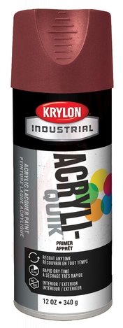 Photo 1 of 41317 : Krylon Industrial Acrylic-Quik Acrylic Spray Paint Primer, Ruddy Brown