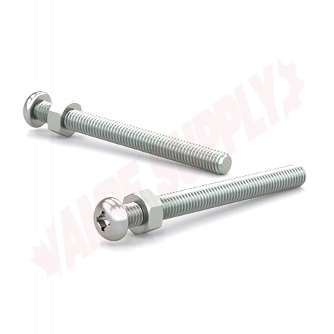 Photo 2 of PSBZ832112MR : Reliable Fasteners Machine Screw, Pan Head with Nut, #8 - 32 TPI x 1-1/2, 10/Pack