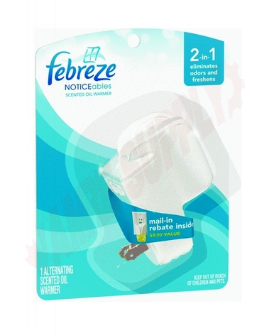 Photo 1 of 77168 : Febreze NOTICEables Alternating Scented Oil Warmer