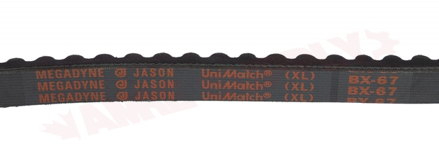 Photo 4 of BX67 : Jason Industrial 70 x 21/32 BX Cogged V Belt