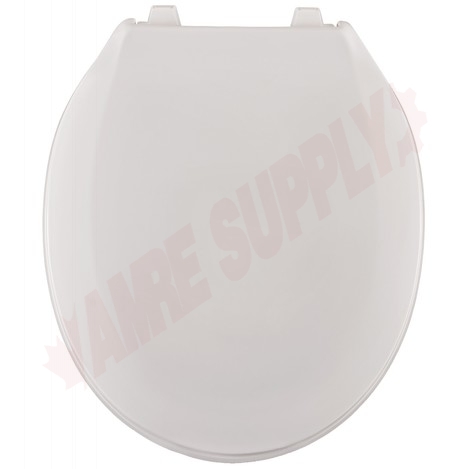 Photo 1 of 440TM : Centoco Toilet Seat, Round, Closed Front, White, with Cover