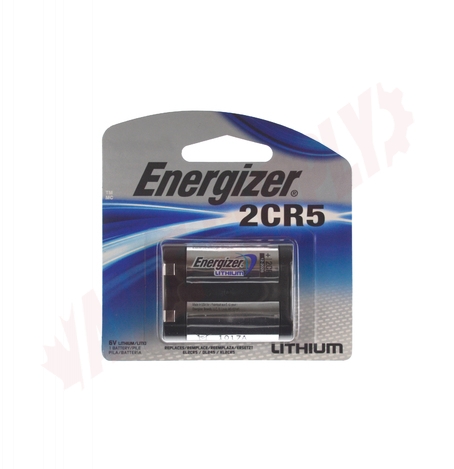 Photo 1 of EL2CR5BP : Energizer 2CR5 Lithium Photo Battery, Individual