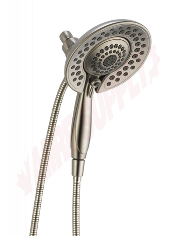 Photo 1 of 58569-SS-PK : Delta H20Kinetic In2ition Two-In-One Shower, Stainless Steel