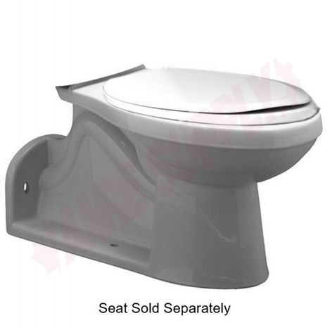 Photo 1 of PF1605PAWH : ProFlo Rear Outlet Elongated Bowl, White, 15, No Seat