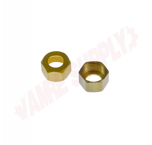Photo 2 of ULN301 : Brass Tailpiece Coupling Nuts, 2/Pack