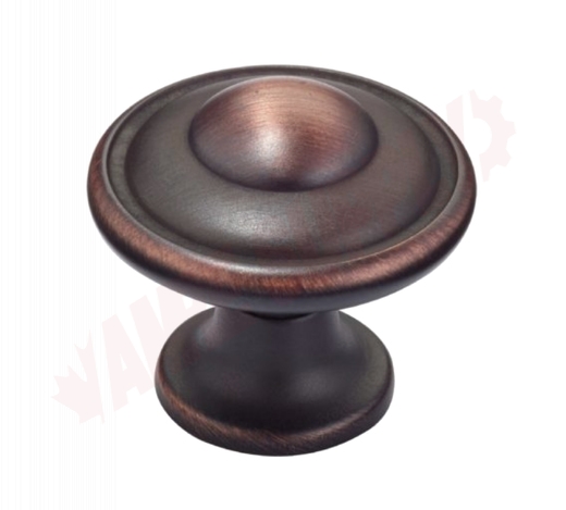 Photo 2 of DP757BORB : Richelieu Traditional Metal Knobs, Brushed Oil Rubbed Bronze, 10/Pack