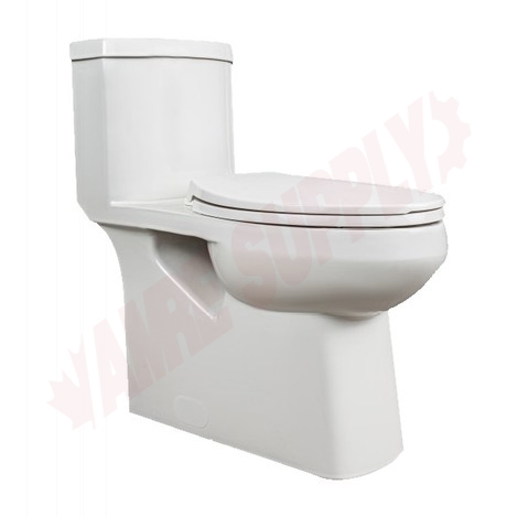 Photo 1 of CNT4710BNWU : Contrac Kiera One-Piece Dual Flush Elongated Toilet, White, with Seat