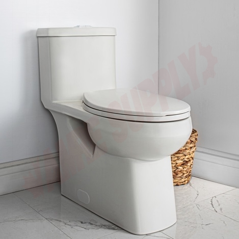 Photo 2 of CNT4710BNWU : Contrac Kiera One-Piece Dual Flush Elongated Toilet, White, with Seat