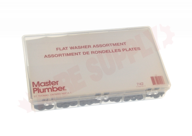 Photo 2 of ULN742 : Master Plumber Flat Washer Kit, 500 Pieces
