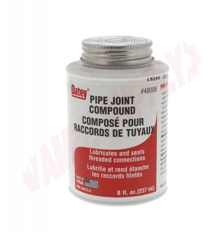 Photo 1 of 48006 : Oatey Grey Pipe Joint Compound, 8oz