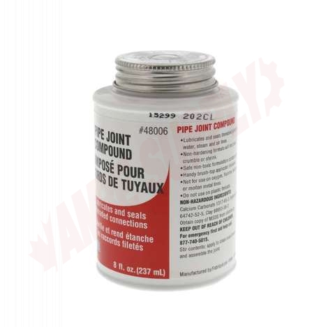 Photo 2 of 48006 : Oatey Grey Pipe Joint Compound, 8oz