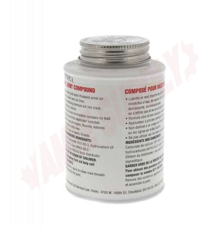 Photo 4 of 48006 : Oatey Grey Pipe Joint Compound, 8oz