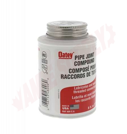 Photo 8 of 48006 : Oatey Grey Pipe Joint Compound, 8oz