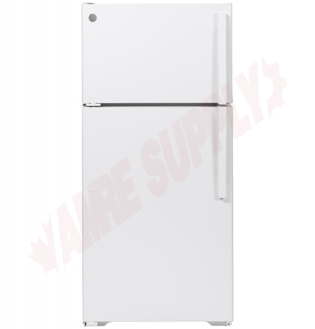 Photo 1 of GTE16DTNLWW : GE 15.6 cu. ft. Top Freezer Refrigerator, White