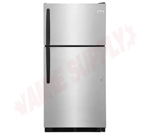 Photo 1 of FFHT1514TS : Frigidaire 14.5 cu. ft. Refrigerator, Top Freezer, Stainless Steel