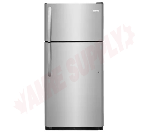 Photo 1 of FFTR1821TS : Frigidaire 18 cu. ft. Top Freezer Refrigerator, Stainless