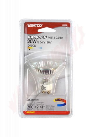 Photo 4 of S3500 : 20W MR16 Halogen Bulb, Covered Clear