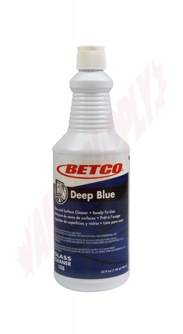 Photo 1 of 1081200 : Betco Deep Blue Glass & Surface Cleaner, Ready-to-Use, 907mL
