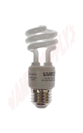 Photo 1 of S7211 : 9W Spiral Compact Fluorescent Lamp, 2700K