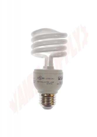 Photo 1 of S7224 : 18W Spiral Compact Fluorescent Lamp, 2700K