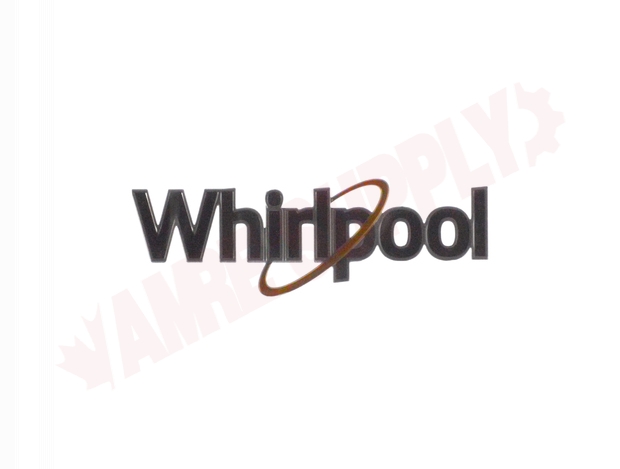 Photo 1 of W11178521 : Whirlpool W11178521 Range Nameplate, Black