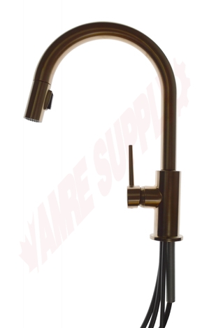 Photo 1 of 9159-CZ-DST : Delta Trinsic Pull-Down Kitchen Faucet, Champagne Bronze