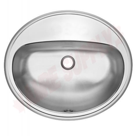Photo 1 of OV1821-6-3 : Franke Drop-In Bathroom Sink, 3 Hole 4 Centers, Stainless