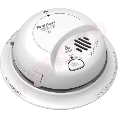 Photo 1 of SC9120LBLA : First Alert Hardwire Ionization Smoke and Carbon Monoxide Alarm with 10-Year Lithium Battery Backup