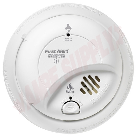 Photo 2 of SC9120LBLA : First Alert Hardwire Ionization Smoke and Carbon Monoxide Alarm with 10-Year Lithium Battery Backup