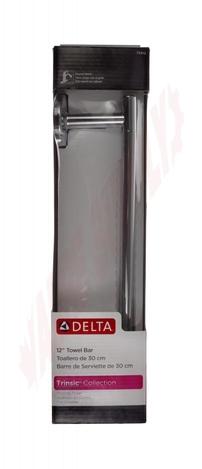 Photo 2 of 75912 : Delta Trinsic Towel Bar, 12, Chrome