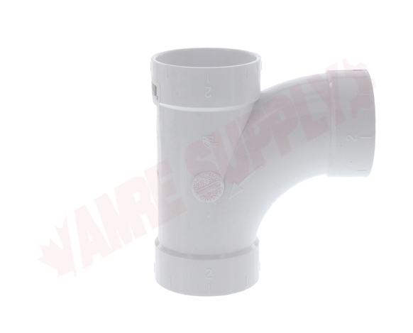 Photo 1 of V124 : Broan Central Vacuum Tee Connector, 2, White